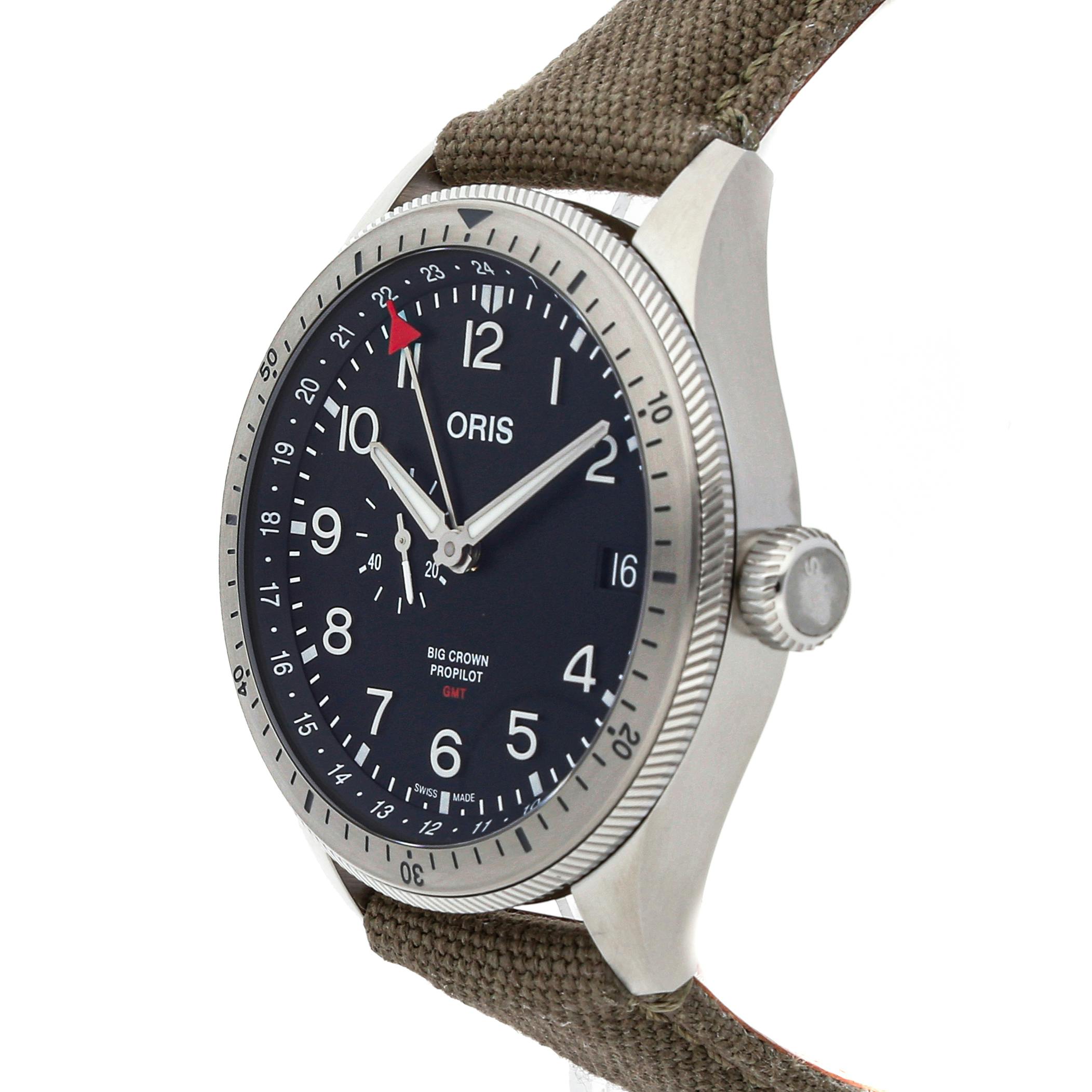 oris big crown propilot timer gmt
